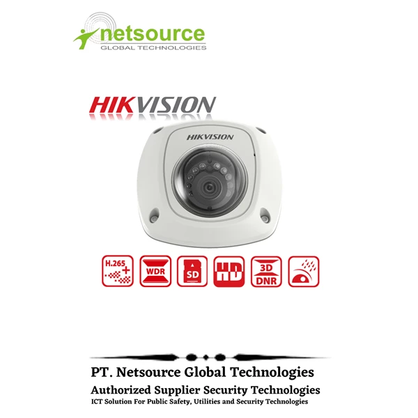 Mobile Indoor Mini Dome Network Camera CCTV Hikvision DS-2XM6112G0-I/ND