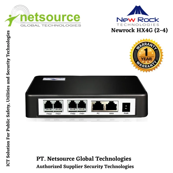 PABX Newrock HX404G-4FXS VoIP Gateways