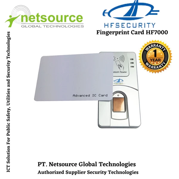 Fingerprint Card HF7000 Portable Bluetooth Fingerprint Scanner Supp. Aplikasi Survey Tanahku