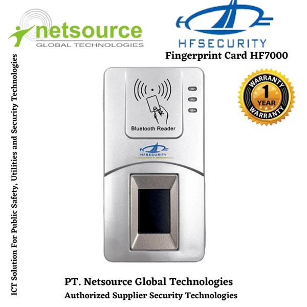 Fingerprint Card HF7000 Portable Bluetooth Fingerprint Scanner Supp. Aplikasi Survey Tanahku