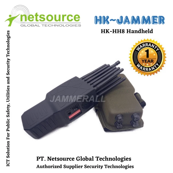 Penghilang Sinyal HK-HH8 Handheld Mobile Phone Jammer