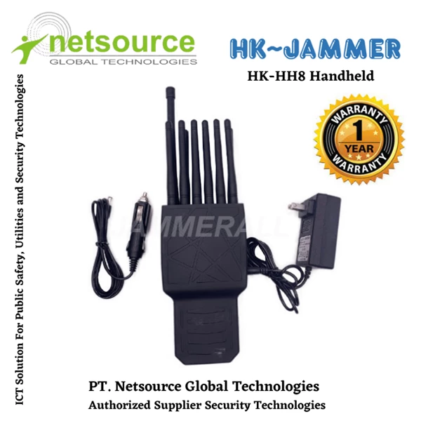 Penghilang Sinyal HK-HH8 Handheld Mobile Phone Jammer